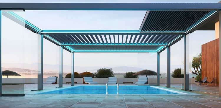 Bioklimatik Pergola Sistemi